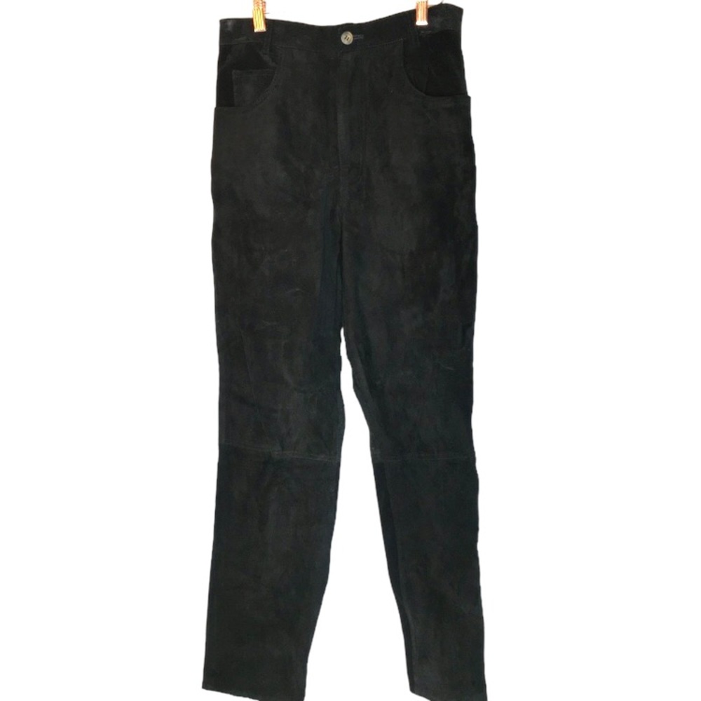 STREET WEAR by Carole Little Vintage Suede Pants Sz 10